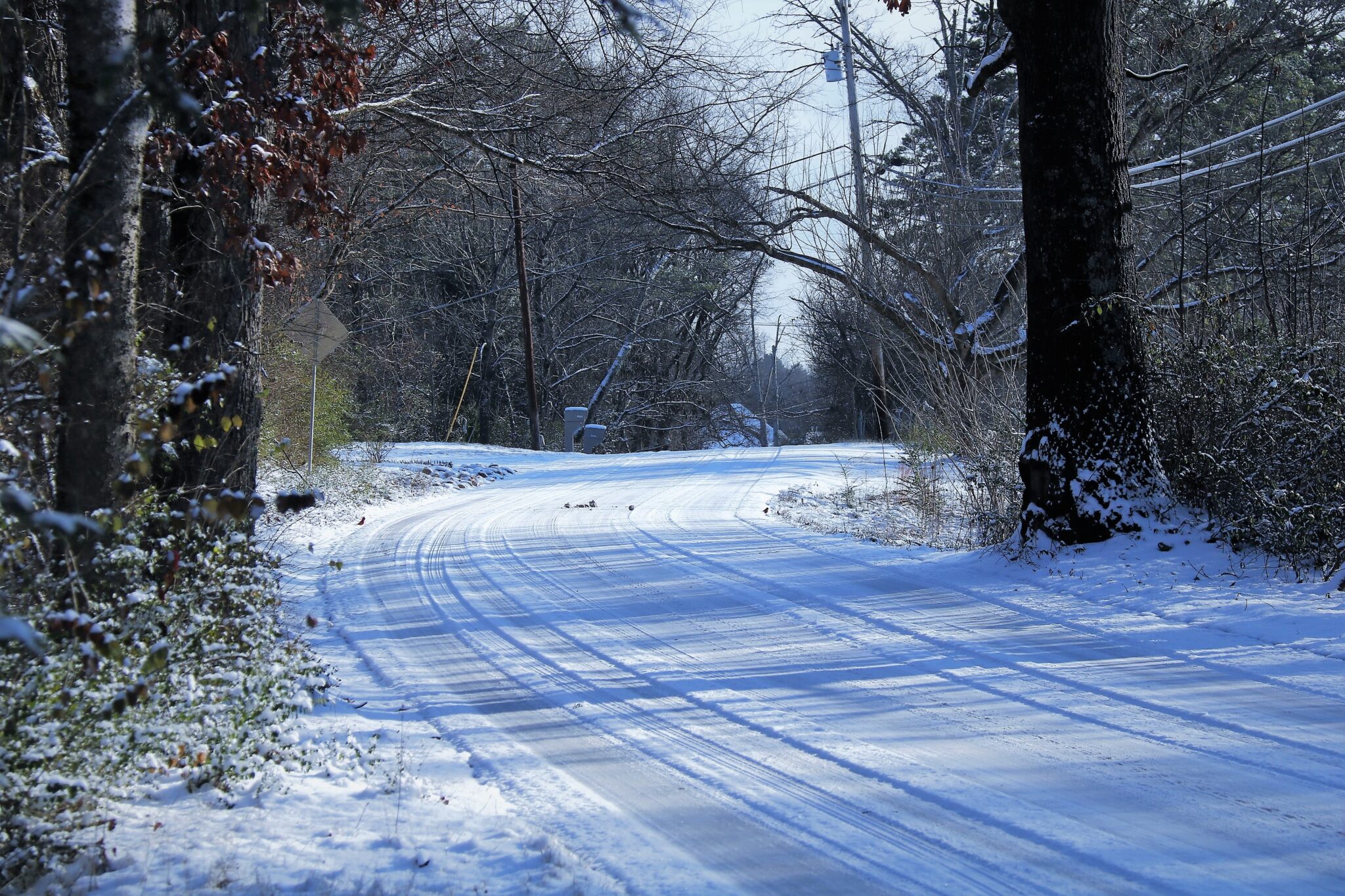 1 January snow Easing Along